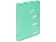 Officeworks Colourhide Zipper Binder 2D 25mm Biscay Green offer