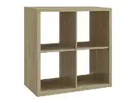 Officeworks Otto Horsen 4 Cube Bookcase Oak offer