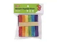 Officeworks Kadink Craft Sticks Coloured 180 Pack offer