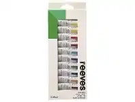 Officeworks Reeves Acrylic Paint Set 12mL 12 Pack offer