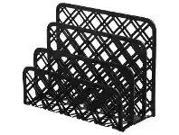 Officeworks Otto Diamond Metal 3 Tier Letter File Black offer