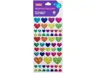 Officeworks Kadink Holographic Stickers 1 Sheet Heart offer