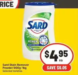IGA Sard Stain Remover Powder offer