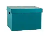 Officeworks Marbig Coloured Archive Box Teal offer
