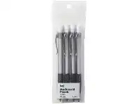 Officeworks Keji Mechanical Pencils 0.7mm HB 4 Pack offer