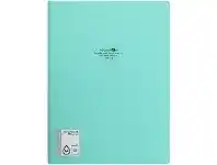 Officeworks Aqua Drops A4 Display Book 10 Pocket Pastel Blue offer