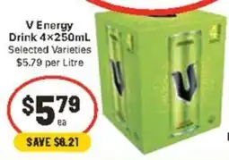 CORNETTS V Energy Drink offer