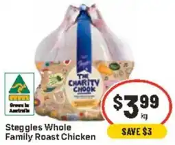 CORNETTS Steggles Whole Family Roast Chicken offer