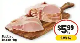 CORNETTS Budget Bacon offer