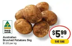 CORNETTS Australian Brushed Potatoes offer