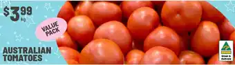 CORNETTS Australian Tomatoes offer