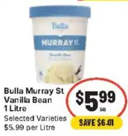 CORNETTS Bulla Murray St Vanilla Bean offer