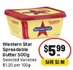 CORNETTS Western Star Spreadable Butter offer
