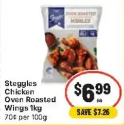 CORNETTS Steggles Chicken Oven Roasted Wings offer