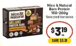 CORNETTS Nice & Natural Deluxe Protein Bars offer