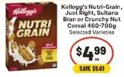 CORNETTS Kellogg's Nutri-Grain offer