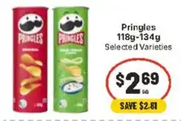 CORNETTS Pringles Selected Varieties offer