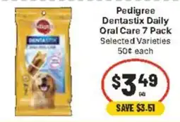 CORNETTS Pedigree Dentastix Daily Oral Care offer