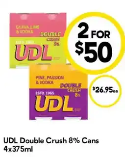 Drakes UDL Double Crush 8% Cans offer