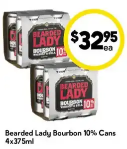 Drakes Bearded Lady Bourbon 10% Cans offer