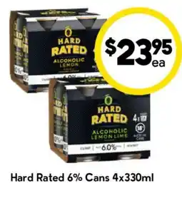 Drakes Hard Rated Alcoholic Lemon Lime offer