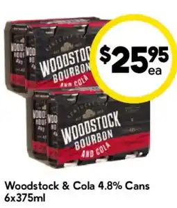 Drakes Woodstock & Cola offer