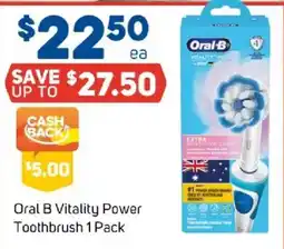 Foodland Oral B Vitality Power Toothbrush offer