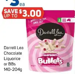 Foodland Darrell Lea Chocolate Liquorice or BBs offer