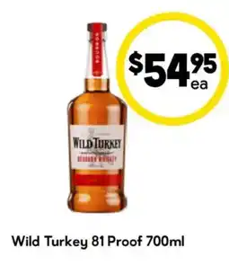 Drakes Wild Turkey 81 Proof offer