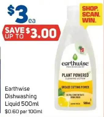 Foodland Earthwise Dishwashing Liquid offer