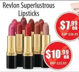 Healthy Life Revlon Superlustrous Lipsticks offer