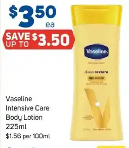 Foodland Vaseline Intensive Care Body Lotion offer
