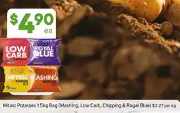 Foodland Mitolo Potatoes offer