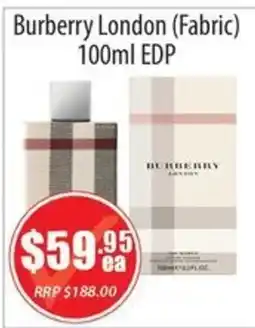 Healthy Life Burberry London (Fabric) 100ml EDP offer