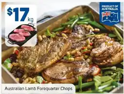 Foodland Australian Lamb Forequarter Chops offer