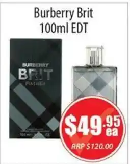 Healthy Life Burberry Brit offer