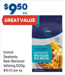 Foodland Global Seafoods Beer Battered Whiting offer