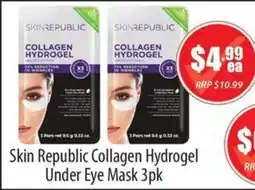 Healthy Life Skin Republic Collagen Hydrogel Under Eye Mask offer