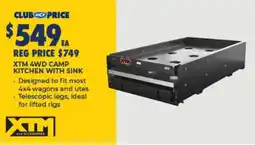BCF Xtm 4wd camp kitchen with sink offer