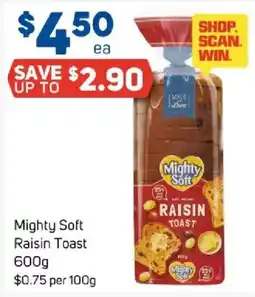Foodland Mighty Soft Raisin Toast offer