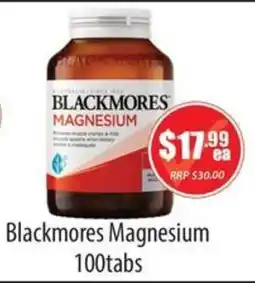 Healthy Life Blackmores Magnesium offer