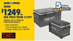 BCF Engel MT-V Fridge Freezer Range offer