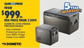 BCF Dometic CFX5 Fridge Freezer Range offer