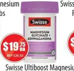 Healthy Life Swisse Ultiboost Magnesium offer