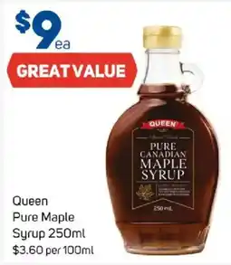 Foodland Queen Pure Maple Syrup offer