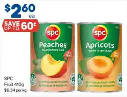 Foodland SPC Peaches offer