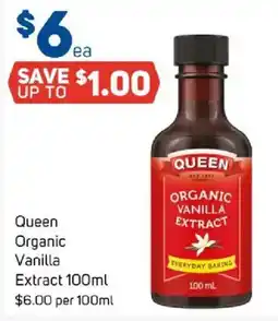 Foodland Queen Organic Vanilla Extract offer