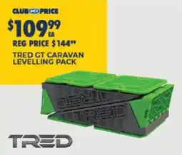 BCF Tred GT Caravan Levelling Pack offer