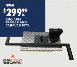 BCF BBQ Arm Trailer and Caravan Kits offer