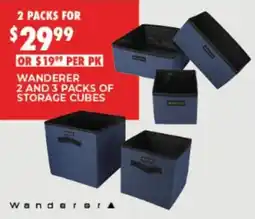 BCF Wanderer storage cubes offer